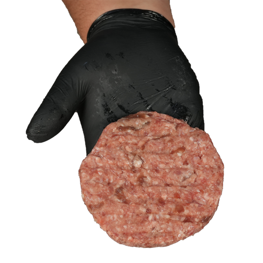 Hamburger di provola e cipolla caramellata